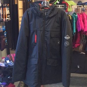 Spyder Expedition Summit Coat  XL - Black